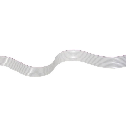 econ connect 28AWG26RM1 Lintkabel Rastermaat: 1 mm 26 x 0.08 mm² Grijs 30.50 m