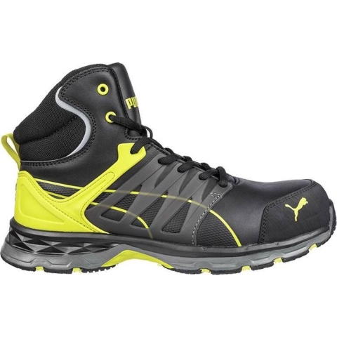 PUMA VELOCITY 2.0 YELLOW MID 633880-43 Hoge veiligheidsschoenen ESD S3 Schoenmaat (EU): 43 Zwart, Geel 1 stuk(s)