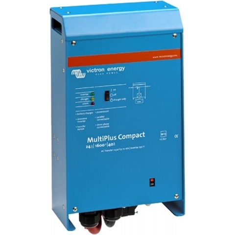 Victron Energy MultiPlus C 24/1600/40-16 Netomvormer 1600 W 24 V/DC - 230 V/AC Geïntegreerde laadregelaar
