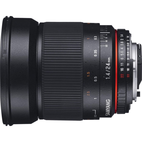 Samyang 21513 21513 Groothoekobjectief f/1.4 (max) 24 mm