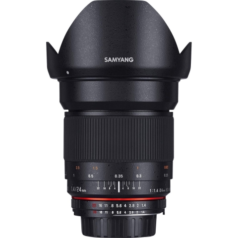 Samyang 21520 21520 Groothoekobjectief f/1.4 (max) 24 mm