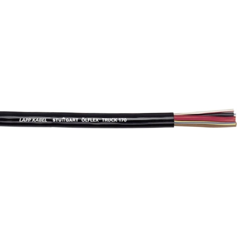 LAPP ÖLFLEX® TRUCK 170 Voertuigsnoer 2 x 1.50 mm² Zwart 7027000-50 50 m