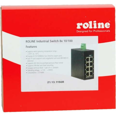 Roline Netwerk switch 10 / 100 MBit/s
