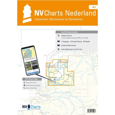 NV Atlas Nederland NL3 IJsselmeer&Randmeeren