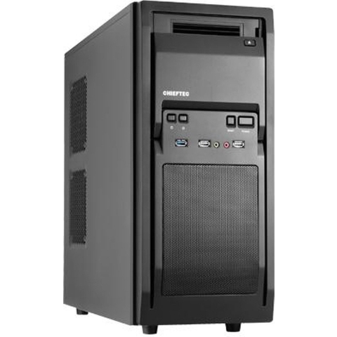 Chieftec LF-02B-OP Midi-tower PC-behuizing Zwart