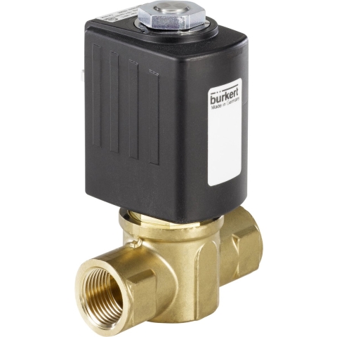 Bürkert Direct bedienbaar ventiel 178307 6027 Kompakt 24 V/DC G 1/4 mof Nominale breedte 6 mm 1 stuk(s)