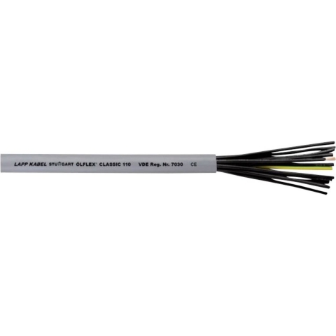 LAPP ÖLFLEX® CLASSIC 110 Stuurstroomkabel 7 x 0.75 mm² Grijs 1119807-50 50 m