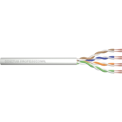 Digitus DK-1511-P-1-1 Netwerkkabel CAT 5e U/UTP Grijs 100 m