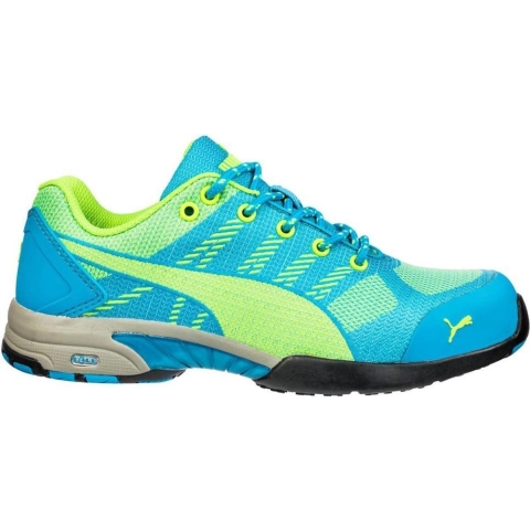 PUMA Celerity Knit Blue Wns Low 642900-41 Veiligheidsschoenen S1P Schoenmaat (EU): 41 Blauw, Groen 1 stuk(s)