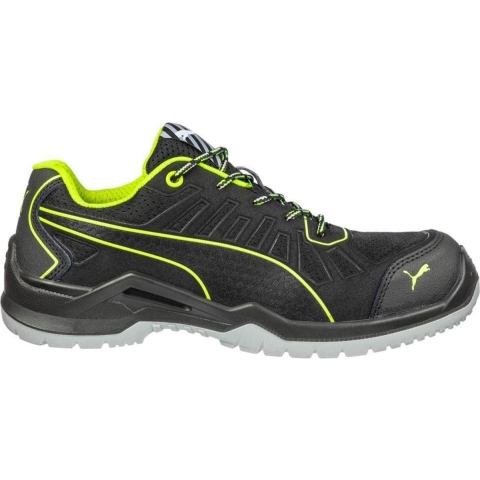 PUMA Fuse TC Green Low 644210-41 Veiligheidsschoenen ESD S1P Schoenmaat (EU): 41 Zwart, Groen 1 stuk(s)