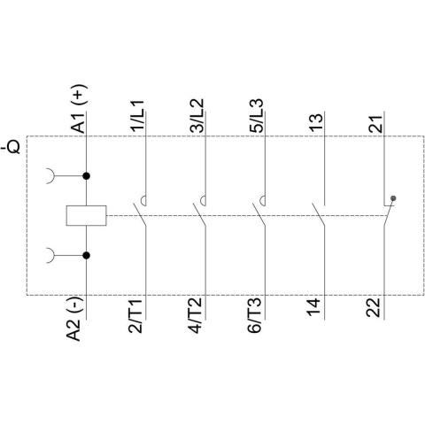 Siemens 3RT2023-1BB40 Contactor 3x NO 690 V/AC 1 stuk(s)