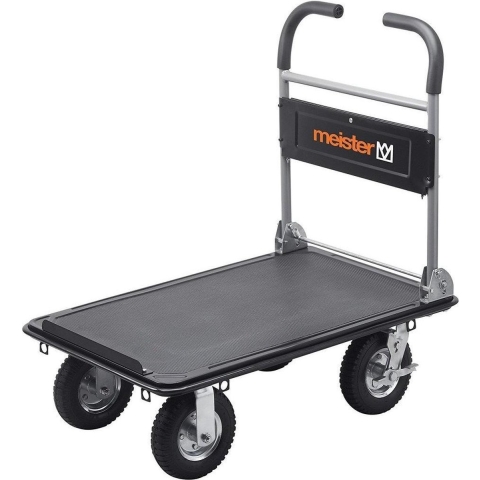 Meister Werkzeuge 8985700 Plateauwagen Inklapbaar Staal Laadvermogen (max.): 300 kg