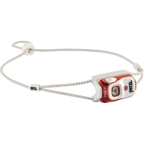 Petzl Bindi Hoofdlamp LED werkt op een accu 200 lm