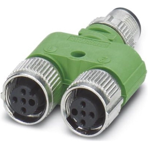 Phoenix Contact 1546068 Sensor/actuator verdeler en adapter M12 Aantal polen: 5 Adapter, Y-vorm 5 stuk(s)
