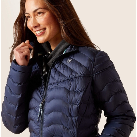 Ariat Dames Winterjas WMS Ideal Down, donkerblauw, Maat: S