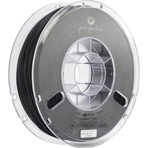 Polymaker PG05001 PolyMide™ CoPA 6/6-6 Filament PA (polyamide) Hittebestendig, Hoge treksterkte 1.75 mm 750 g Zwart 1 stuk(s)