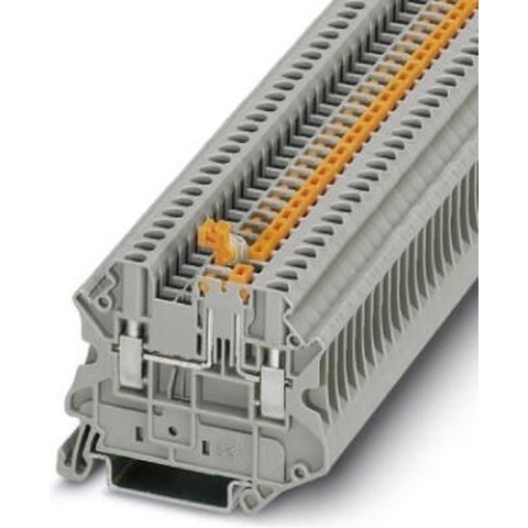 Phoenix Contact UT 2,5-MT 3046362 Scheidingsklem Aantal polen: 2 0.14 mm² 4 mm² Grijs 50 stuk(s)