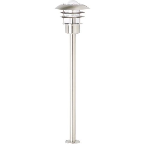 Brilliant 45785/82 Terrence Staande buitenlamp LED E27 60 W RVS
