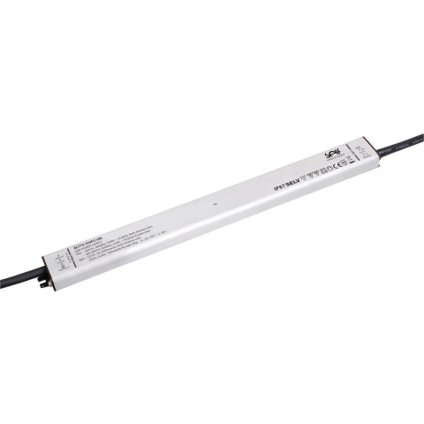 Self Electronics SLT75-12VFC-UN LED-transformator, LED-driver Constante spanning 75 W 6.25 A 12 V/DC Montage op ontvlambare oppervlakken, Niet dimbaar,