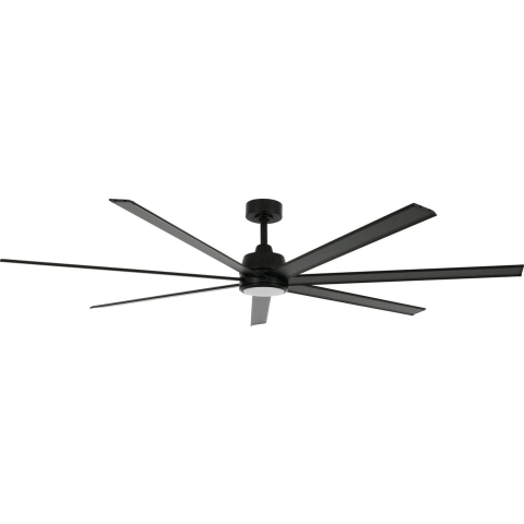 Lucci AIR Atlanta II Plafondventilator 55 W (Ø x h) 183 cm x 35 cm Zwart