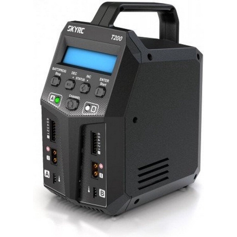 SKYRC SkyRC Modelbouwoplader 12.0 A Lood, LiFePO, LiHV, Li-ion, Li-poly, NiCd, NiMH Ontlaadfunctie, Temperatuurbewaking, Grafische weergave, Tijd-uitschakeling