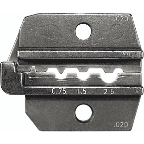 Rennsteig Werkzeuge 624 020 3 0 Krimpinzet Ongeïsoleerde kabelschoenen, Ongeïsoleerde verbinders 0.25 tot 2.5 mm² Geschikt voor merk Rennsteig Werkzeuge PEW 12