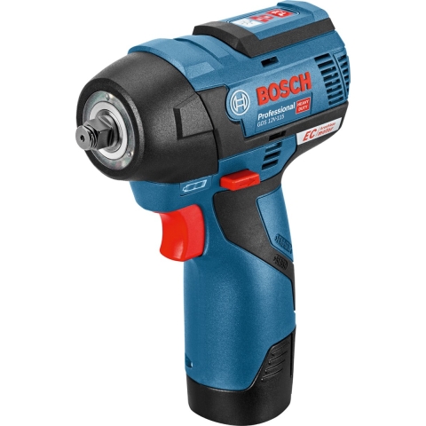 Bosch GDS 12V-115 12V Li-Ion Accu Slagmoersleutel Body - 115Nm - 3/8"- Koolborstelloos