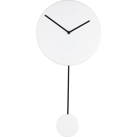 Zuiver Minimal KlokØ30 Wit