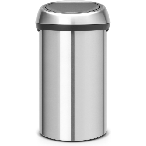 Brabantia Touch Bin 60 Liter Rvs Fingerprint Proof