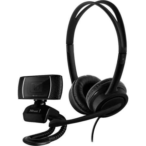 Trust Doba 2-in-1 Home Office Set | Webcams | Computer&IT - Randapparatuur | 8713439240368