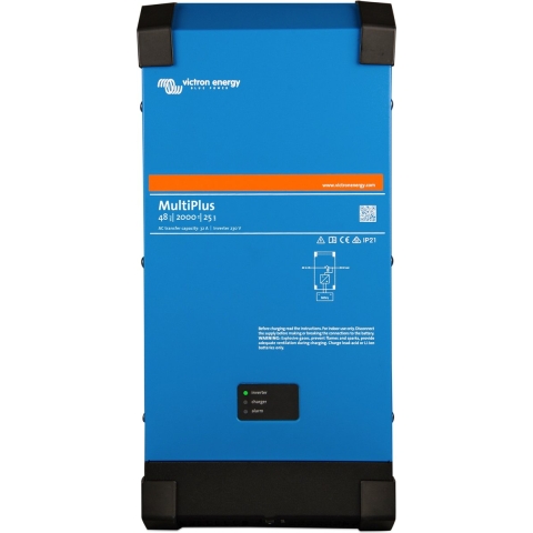 Victron Energy Multiplus 48/2000/25-32 230V VE.Bus Omvormer 2000 W 48 V - 230 V Geïntegreerde laadregelaar