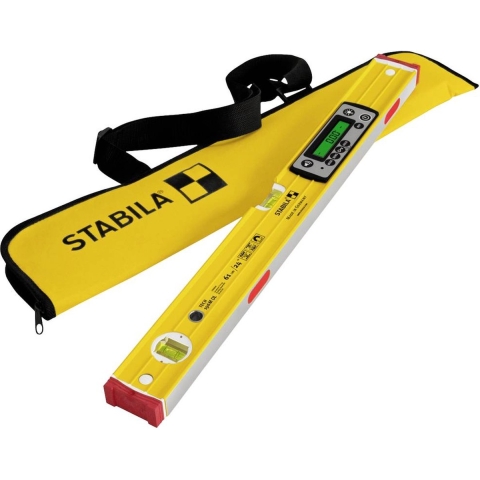 Stabila TECH 196M DL 19823 Digitale waterpas Incl. magneet, Incl. anti-slip, Incl. tas 61 cm 0.5 mm/m