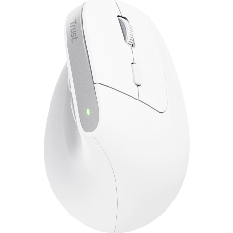 Trust BAYO+ Muis Bluetooth Optisch Wit 6 Toetsen 2400 dpi Geïntegreerd scrollwiel