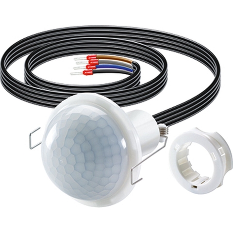 ESYLUX EP10426018 Bewegingsmelder (plafond) Inbouw (in muur) 360 ° IP55