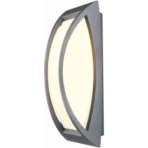 SLV Meridian II 230445 Buitenlamp (wand) Spaarlamp, LED E27 20 W Antraciet