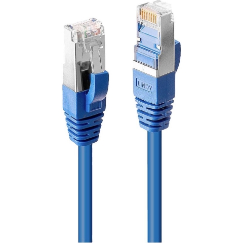 LINDY 45649 RJ45 Netwerkkabel, patchkabel 20.00 m Blauw 1 stuk(s)