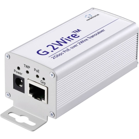 Renkforce RF-5230760 Netwerkuitbreiding 2-draads Reikwijdte (max.): 500 m 1 stuk(s) 2000 MBit/s Met PoE-functie