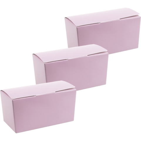 Cadeaudoosje/bonbondoosje - 11 x 5 cm - Bruiloft bedankje - 100x stuks - lila paars - 125 gram -
