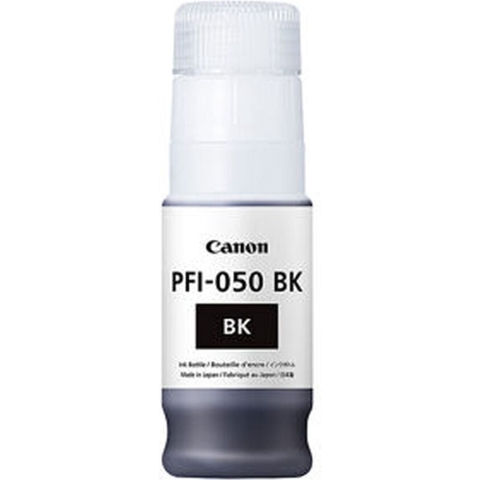Canon 5698C001AA PFI-050 BK Navulinkt Origineel Canon Zwart 70 ml