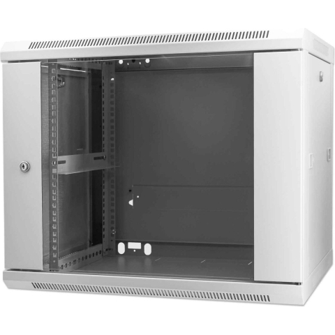 Intellinet 711838 19inch-patchkast (b x h x d) 600 x 500 x 450 mm 9 HE Grijs-wit (RAL 7035)