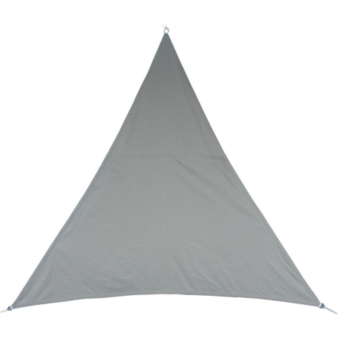 Premium kwaliteit schaduwdoek/zonnescherm Shae driehoek beige 3 x 3 x 3 meter -