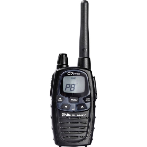 Midland G7 Pro Twin C1090.13 LPD/PMR-portofoon Set van 2 stuks