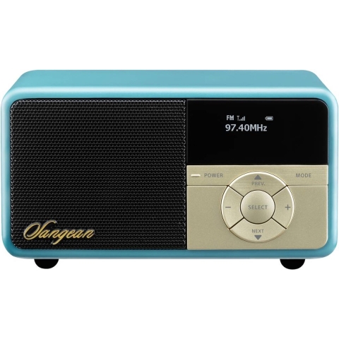 Sangean DDR-7X Radio DAB+, VHF (FM) AUX, Bluetooth Toetsvergrendeling, Oplaadbaar Groen