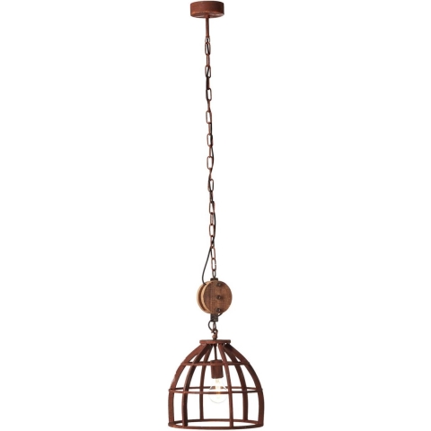 Brilliant Matrix 2 HK17186S55 Hanglamp LED E27 60 W Roest