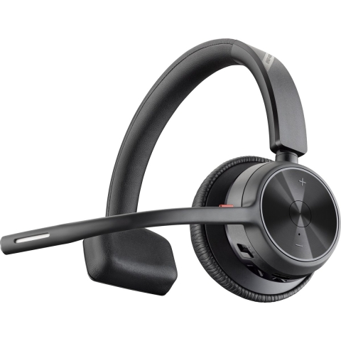 HP Inc. Voyager 4310 USB-A Headset +BT700 Dongle On Ear headset Computer Bluetooth Mono Zwart Noise Cancelling Volumeregeling, Microfoon uitschakelbaar (mute)
