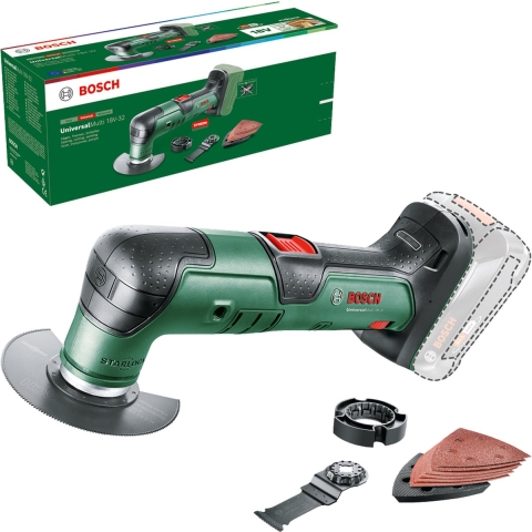 Bosch Home and Garden UniversalMulti 18V-32 0603105000 Multifunctioneel accugereedschap