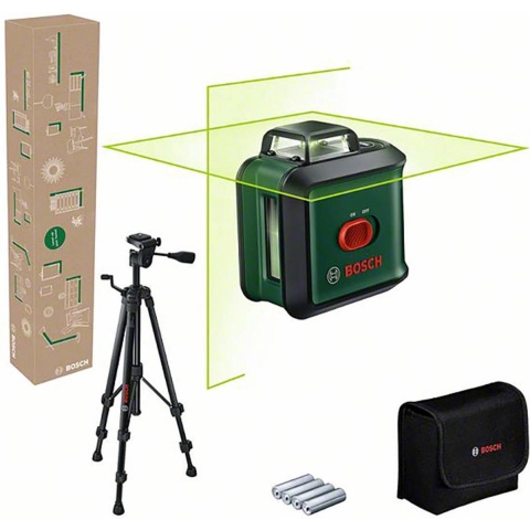 Bosch Home and Garden UniversalLevel 360 Set Kruislijnlaser Reikwijdte (max.): 12 m