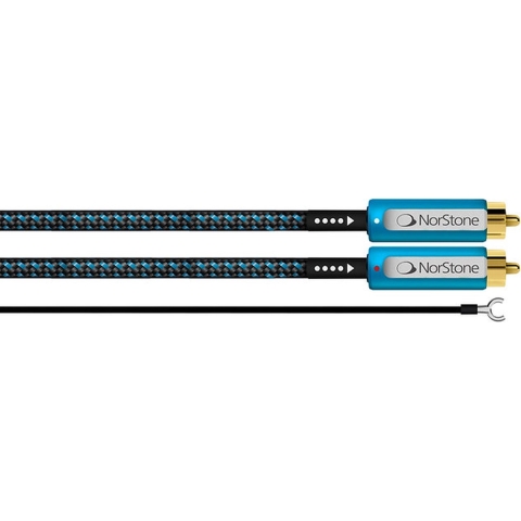 Norstone Sky Cable RCA 1 Meter (+Ground Wire) | elektronica en media | Kabels&Adapters - Kabels | 3700795183496