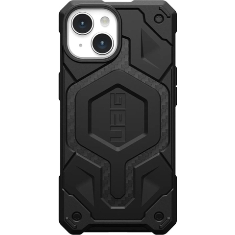 Urban Armor Gear Monarch Pro MagSafe Backcover Apple iPhone 15 Plus Carbon MagSafe compatible