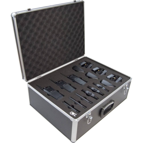Kenwood Pro Talk TK-3701D 6er PMR-portofoon Set van 6 stuks met koffer
